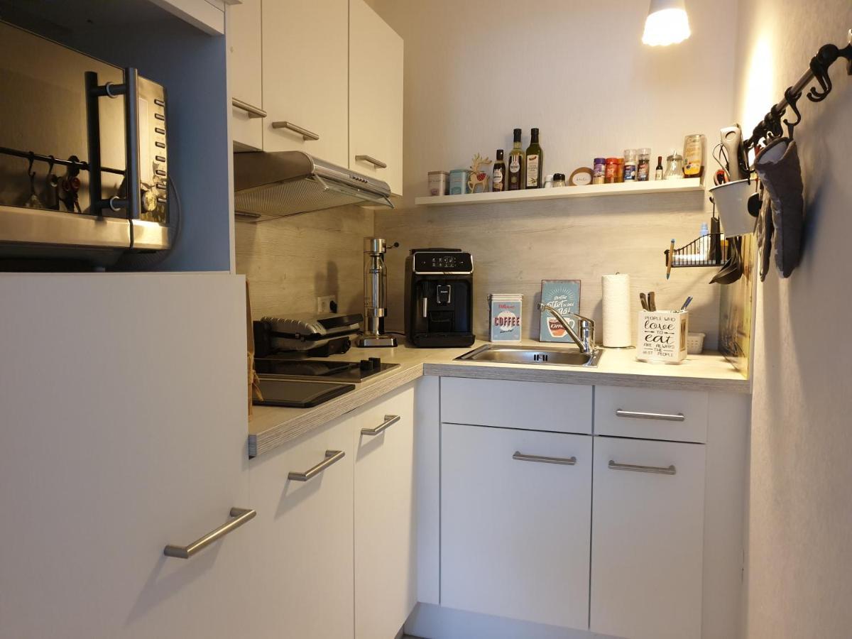 Apartamento Gemütlich u. modern, Balkon,PP,Strand,DeLongi,Heimkino! Glücksburg Exterior foto