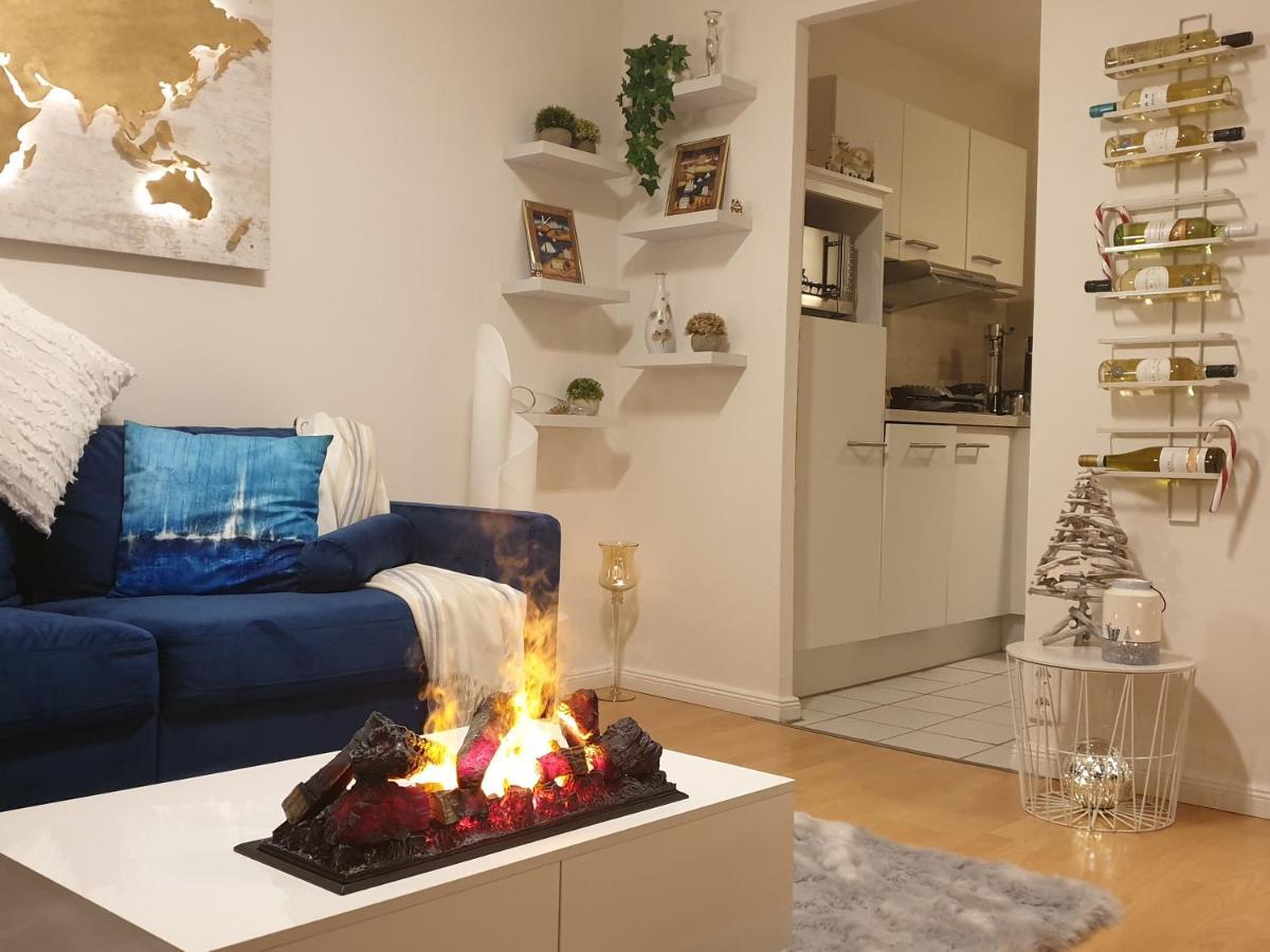 Apartamento Gemütlich u. modern, Balkon,PP,Strand,DeLongi,Heimkino! Glücksburg Exterior foto